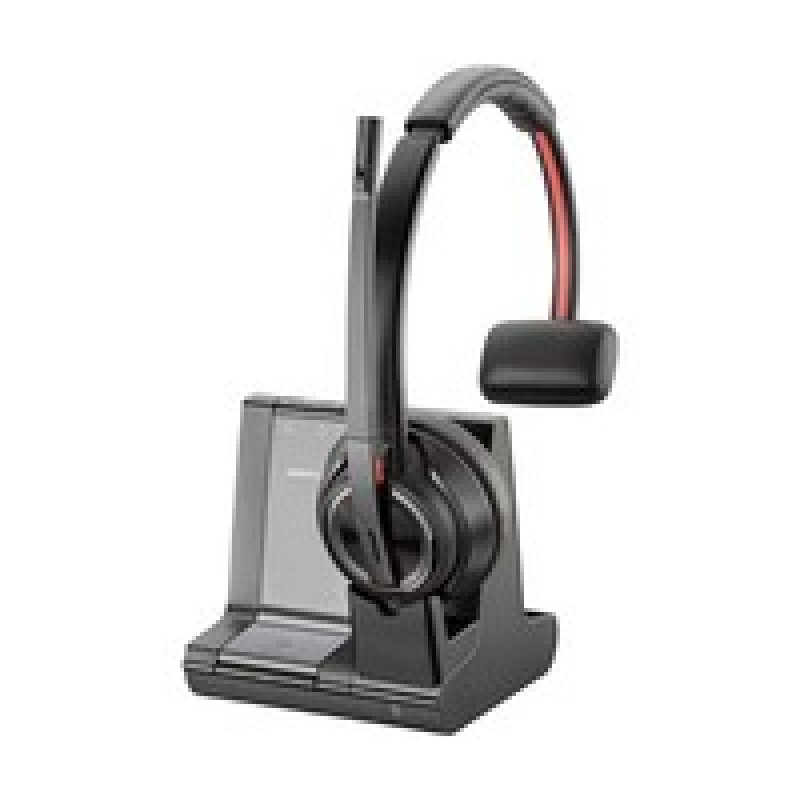 Poly Savi 8210 Office DECT 1880-1900 MHz Single Ear Headset EMEA - INTL English Loc Euro plug