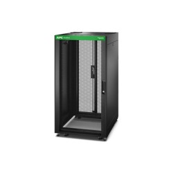 Easy Rack 600mm/24U/800mm , with Roof, Side panel,castors,feet and 4 Brackets, No Bottom, black