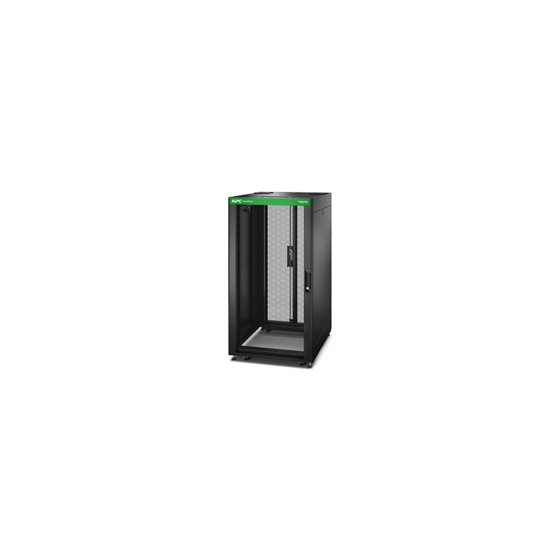 Easy Rack 600mm/24U/800mm , with Roof, Side panel,castors,feet and 4 Brackets, No Bottom, black