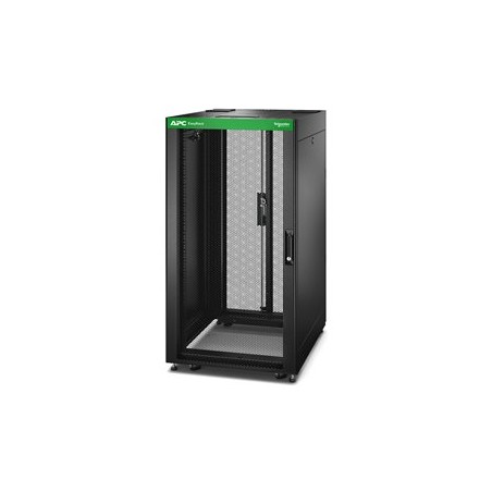 Easy Rack 600mm/24U/800mm , with Roof, Side panel,castors,feet and 4 Brackets, No Bottom, black