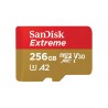 SanDisk micro SDXC karta 256GB Extreme (190 MB/s Class 10, UHS-I U3 V30) + adaptér