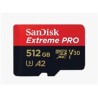SanDisk micro SDXC karta 512GB Extreme PRO (200 MB/s Class 10, UHS-I U3 V30) + adaptér