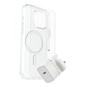 OB SYM CLEAR MAGSAFE/PREM GLASS/UK USB-C WALL CHARGER 30W-WHITE 7881436