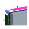 NEC KT-55UN-OF5 Decorativ Overframe/F/ MultiSync UN552/ UN552V Black