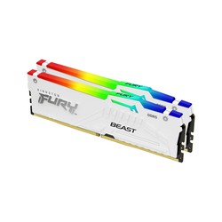 Kingston 32GB DDR5-5200MT/S CL36 DIMM/(Kit OF 2) Beast White RGB EXPO