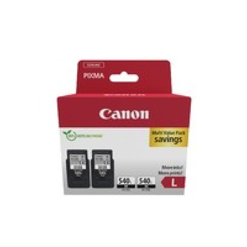 Canon PG-540L Twin Black Ink Value/Pack (2 Ink CRGS)