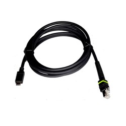 Zebra Cable - Shielded USB: Series C Connector, 7FT. (2M), Straight, BC 1.2 (High Current)