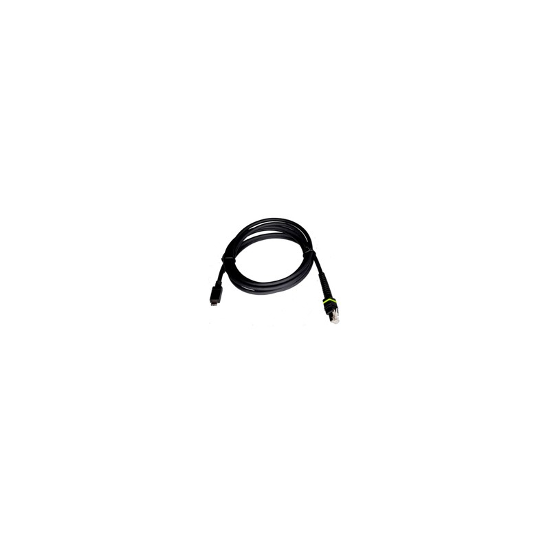 Zebra Cable - Shielded USB: Series C Connector, 7FT. (2M), Straight, BC 1.2 (High Current)