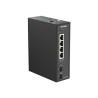 D-Link 6-Port 1G Industrial Switch/Smart Managed 2X SFP DIN Rail