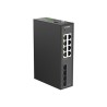 D-Link 12 -Port 1G Industrial Switch/Smart Managed 4X SFP DIN Rail