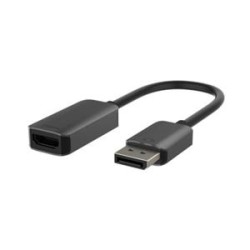Belkin Active DisplayPort TO HDMI/Adapter 4K HDR Black/Gray