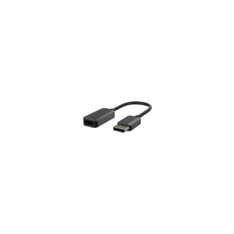 Belkin Active DisplayPort TO HDMI/Adapter 4K HDR Black/Gray