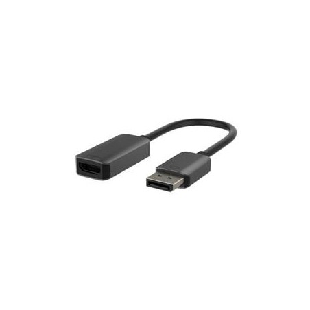 Belkin Active DisplayPort TO HDMI/Adapter 4K HDR Black/Gray