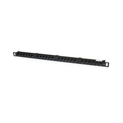 24 PORT 0.5U CAT5E PATCH PANEL/.
