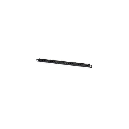 24 PORT 0.5U CAT5E PATCH PANEL/.