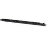 24 PORT 0.5U CAT5E PATCH PANEL/.