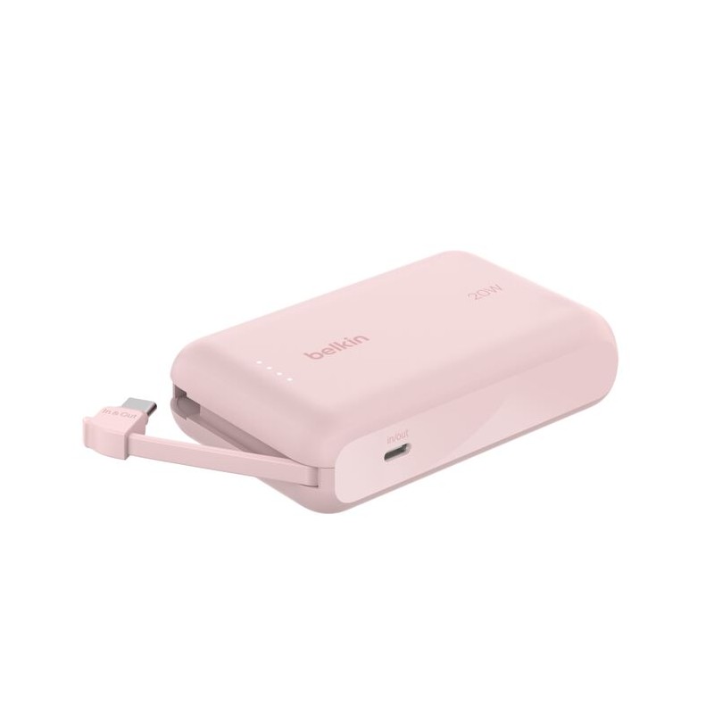 Belkin Boostcharge USB-C POW Dlvry/Pwrbnk 10.000MAH USB-C ROSA