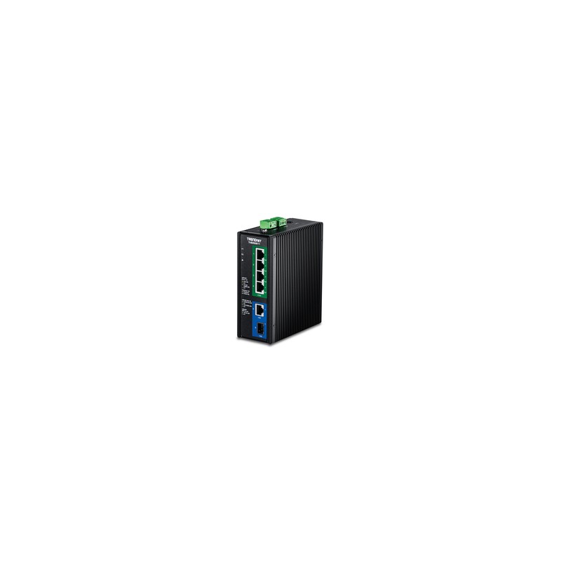 6-PORT INDUSTRIAL 2.5G POE++/DIN-RAIL SWITCH WITH 10G PORTS