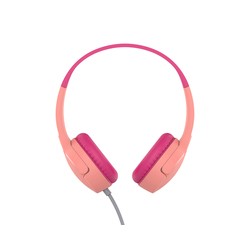 Belkin Soundform Mini Wired ON-Ear/Headphones For Kids Pink