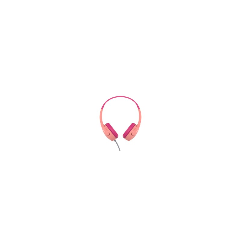 Belkin Soundform Mini Wired ON-Ear/Headphones For Kids Pink