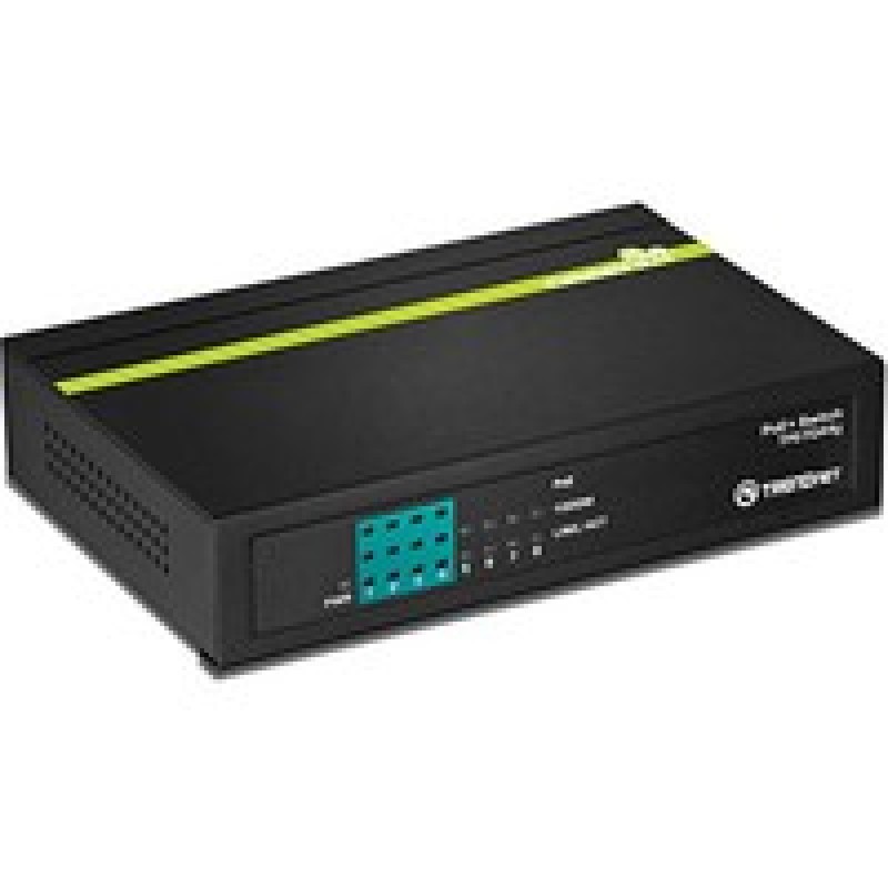 TRENDnet 8-Port Greennet Gigabit PoE/Switch (4 PoE 4 Non-PoE)