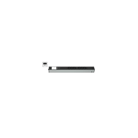 Vertiv Knürr DIS Rack PDU, Power Cleaner, 0U/1U, input GST18 230V 16A, outputs (6)C13