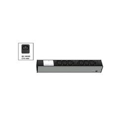 Vertiv Knürr DIS Rack PDU, IEC320, 0U, input IEC 60320 C14 230V 10A, outputs (6)C13 036227061