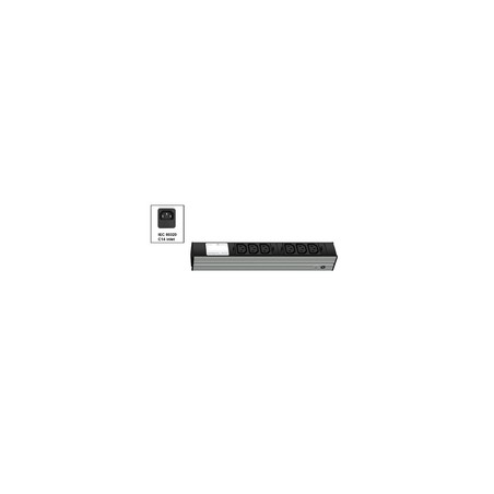 Vertiv Knürr DIS Rack PDU, IEC320, 0U, input IEC 60320 C14 230V 10A, outputs (6)C13 036227061