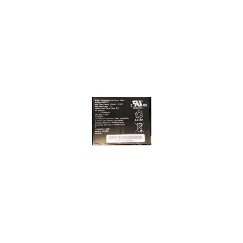 Zebra Battery Pack,Lithium Polymer, 3300 MAHR / 7.6V, ET51 OR ET56 8" Windows Only, Replacement Internal Battery