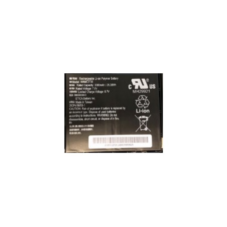 Zebra Battery Pack,Lithium Polymer, 3300 MAHR / 7.6V, ET51 OR ET56 8" Windows Only, Replacement Internal Battery