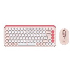 Logitech Pop ICON Combo Mouse And KB/Rose - ITA - Mediter-412