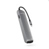 Epico 6v1 Slim Hub 8K s USB-C konektorem - šedá