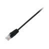V7 CAT6 Ethernet Black UTP 50CM/RJ45 100 Copper Snagless