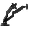 J5Create Ergonomic Dual-Monitor Mount/Mount With Docking Station