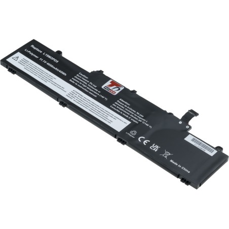 Baterie T6 Power pro Lenovo ThinkPad E14, E15 Gen 2, Gen 3, Gen 4, 4050mAh, 45Wh, 3cell, Li-Pol