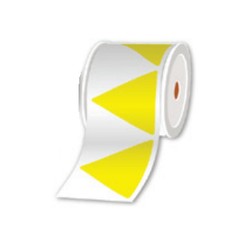 Brother Pre-Cut And Pre-Printed Danger/Rolls 50MM X 30ML - Per Roll OF