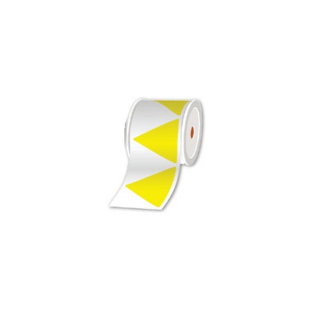 Brother Pre-Cut And Pre-Printed Danger/Rolls 50MM X 30ML - Per Roll OF