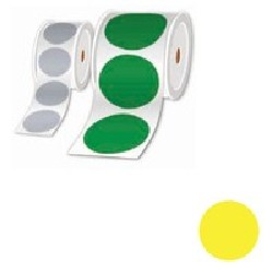 Brother Rolls OF Pre-Cut Labels Yellow/100MM - Per Roll OF 250 Labels