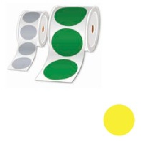 Brother Rolls OF Pre-Cut Labels Yellow/100MM - Per Roll OF 250 Labels