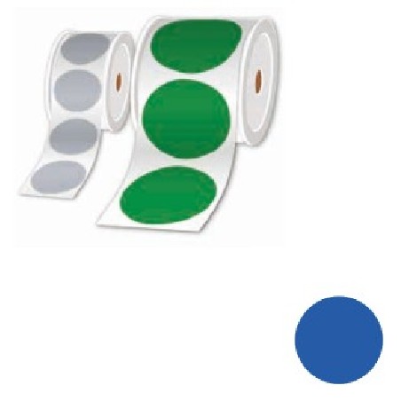 Brother Rolls OF Pre-Cut Stickers Blue/100MM - Per Roll OF 250 Labels