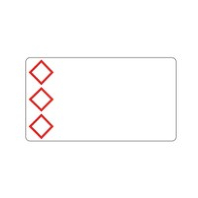 PRE-CUT AND PRE-PRINTED GHS //CLP ROLLS PICTOGRAM + TEXT 75X11 LTZ12075F3PI