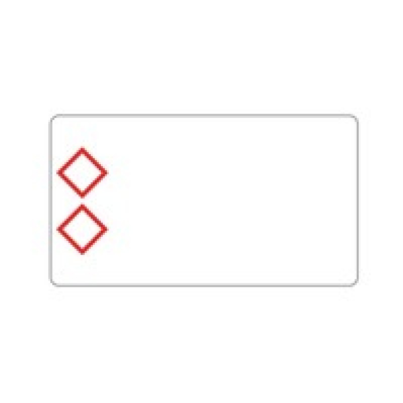 PRE-CUT AND PRE-PRINTED GHS //CLP ROLLS PICTOGRAM + TEXT 55X85 LTZ12055F2PI