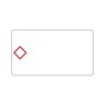 PRE-CUT AND PRE-PRINTED GHS //CLP ROLLS PICTOGRAM + TEXT 105X1 LTZ12105FGHS