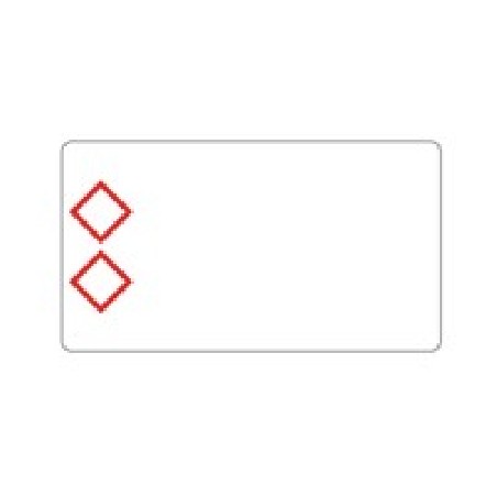 PRE-CUT AND PRE-PRINTED GHS //CLP ROLLS PICTOGRAM + TEXT 105X1 LTZ12105F2PI