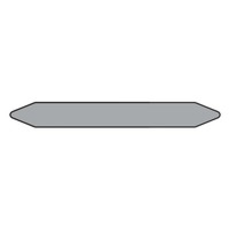 Brother Pre-Cut Pipe Marker Rolls Gray// Steam Without Pictogram 52 X 4
