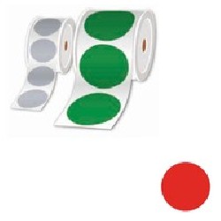 Brother Rolls OF Pre-Cut Labels Red/100MM - Per Roll OF 250 Labels