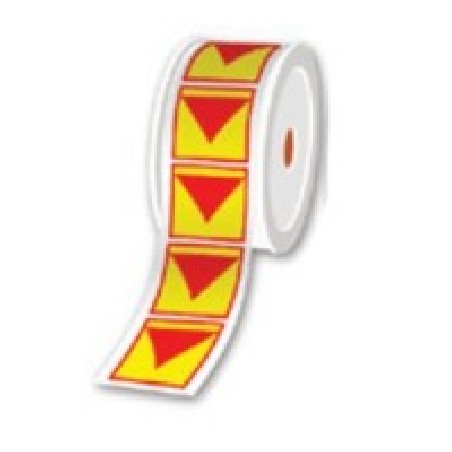 Brother Rolls OF Pre-Cut LOTO Labels/42.5 X 50 MM - Per Roll OF 500 L