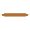 Brother Pre-Cut Pipe Marker Rolls/Brown/Petrol Without Pictogram 1