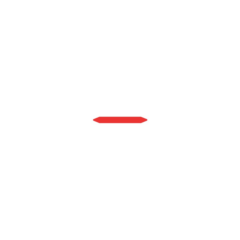 Brother Pre-Cut Pipe Marker Rolls Red //Fire 26 X 250 MM Without Pictogr