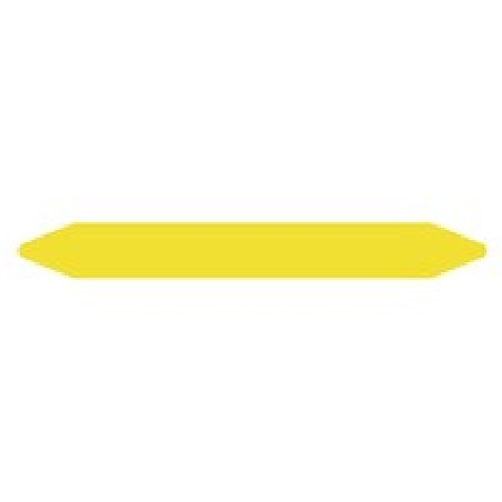 Brother Pre-Cut Pipe Marker Rolls/Yellow / Gas Without Pictogram 2